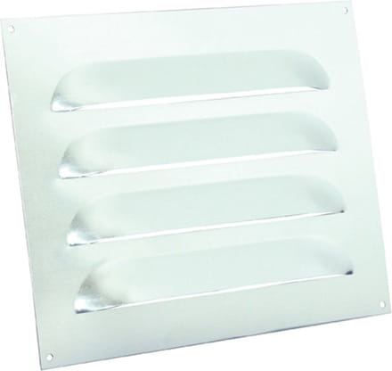 Nedco schoepenrooster 250x200mm - bold line - kleine schoep - aluminium