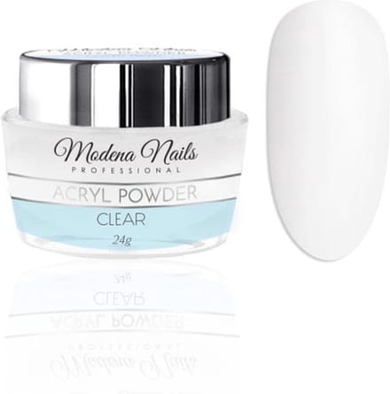 Modena Nails Acrylpoeder Clear 24gr.