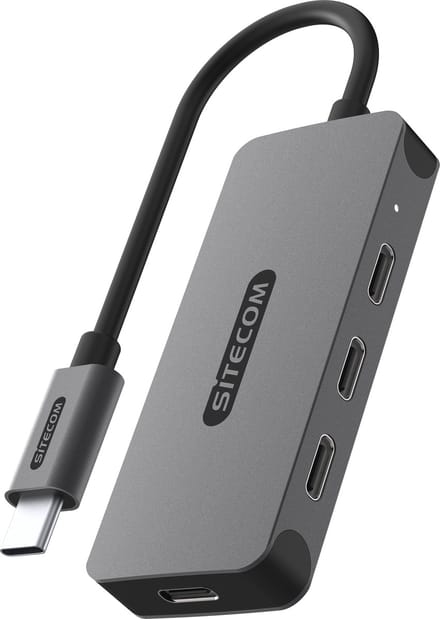 Sitecom - USB-C to 4x USB-C 10Gbps Power Delivery Hub