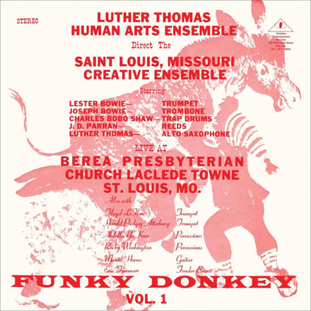 Luther Thomas (Human Arts Ensemble) - Funky Donkey Volume 1 (1973) (LP) (Remastered)