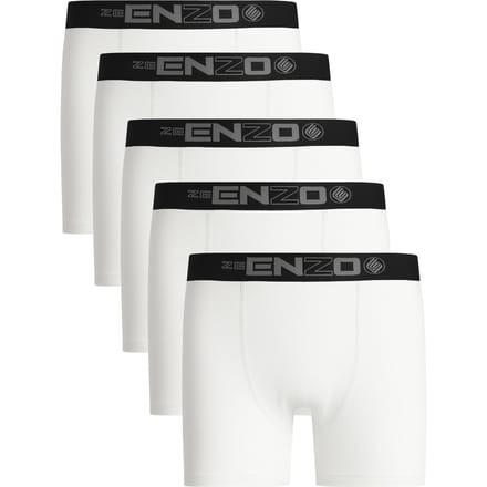 Enzo | 5-pack Heren Boxershorts Katoen Stretch Ondergoed