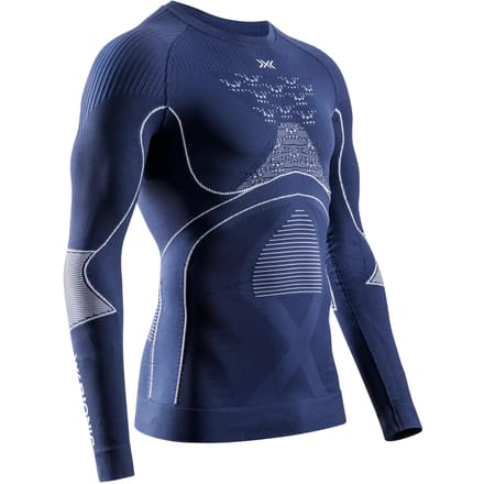 X-bionic Energy Accumulator 4.0 Lange Mouwen Basislaag Blauw M Man