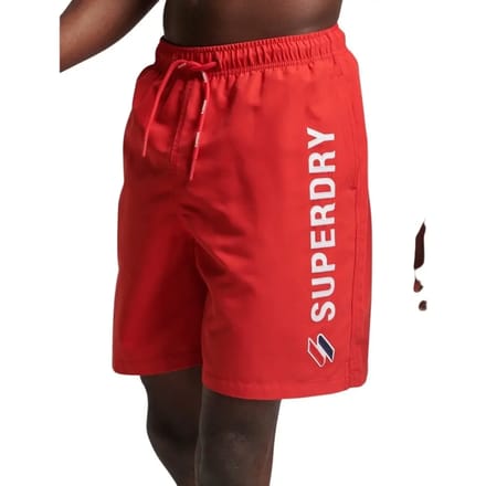 Zwemshorts met toegepaste patrooncode Superdry