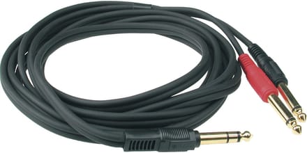 Klotz Insertkabel / jack, 2 m AY1-0200, goudcontacten - Insert kabel