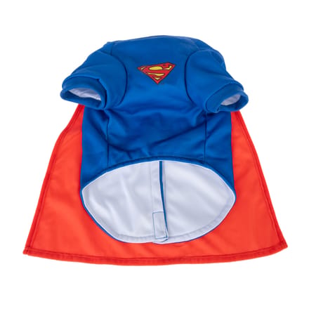 Warner Bros Superman kostuum maat M: 38cm ruglengte hond