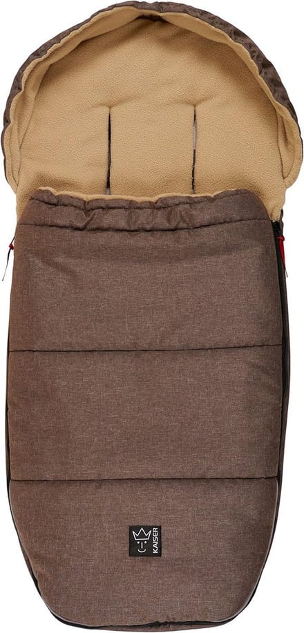 Thermo Fleece Voetenzak Antraciet voor Kinderwagens