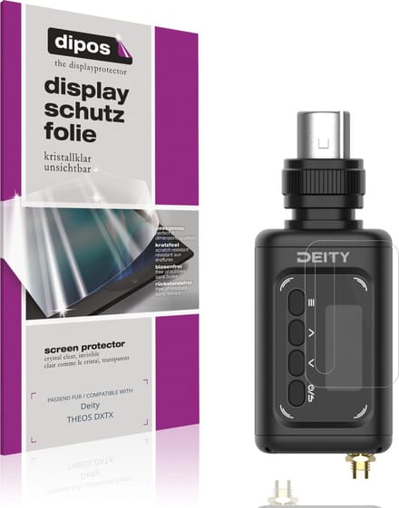 dipos – 4x Beschermfolie geschikt voor Deity THEOS DXTX | Krasbestendige & heldere Screenprotector Ultra-Thin