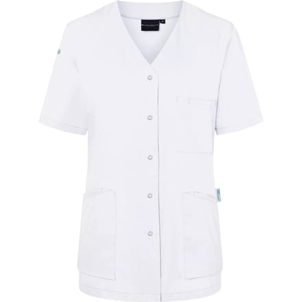 Karlowsky Dames/Dames Essential Werkoverall met korte mouwen (Wit)