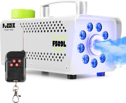Fuzzix Rookmachine F509L - Met ingebouwd lichteffect en afstandsbediening