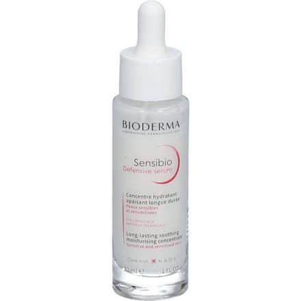 Bioderma Sensibio Defensive Serum Langdurig Kalmerend, Hydraterend Concentraat 30