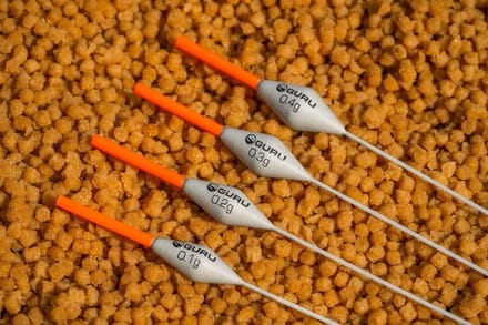 Guru Margin Diamond Float - 0.1g - Dobber - Oranje