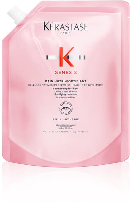 Kérastase Genesis Bain Nutri-Fortifiant Shampoo Tegen Haaruitval 500ml Refill