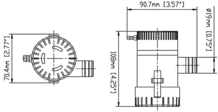 SEAFLO ® lenspomp 350 - 1325L/u