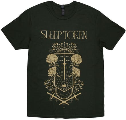 Sleep Token - Damocles Heren T-shirt - S - Groen