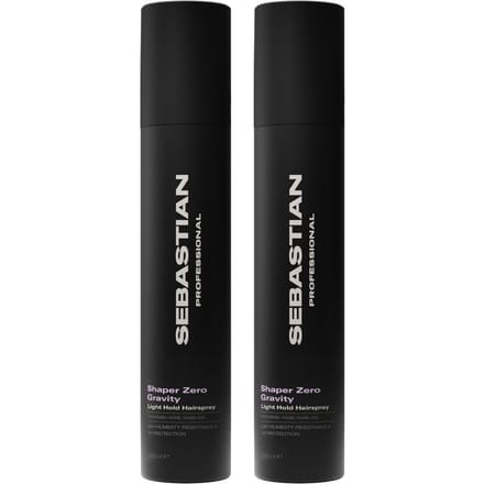 2x Sebastian Shaper Zero Gravity Hairspray 300ml