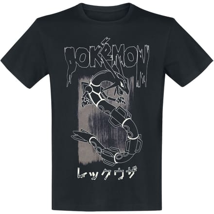 Pokémon Rayquaza Heren T-shirt - zwart - M