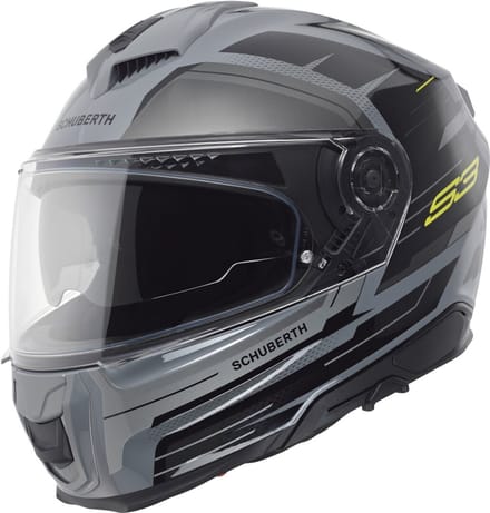 Schuberth S3 Apex Grijs Geel Integraalhelm - Helm