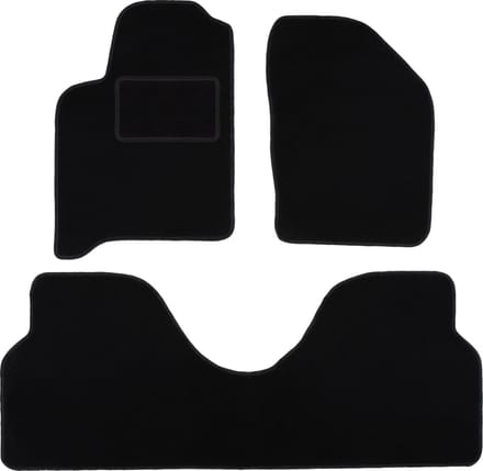 Dywaniki welurowe czarne do: Renault Scenic I minivan (1996-2003)