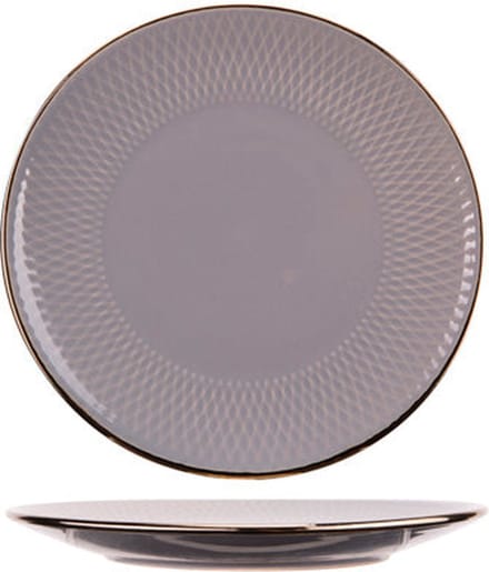 Ravenna Grijs Dessertborden D19,5cm  - Aardewerk
