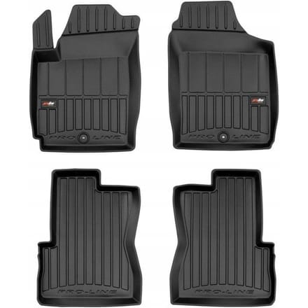 FROGUM Kia Picanto I - Automatten - 3D Rand - Versterkt - Geurloos