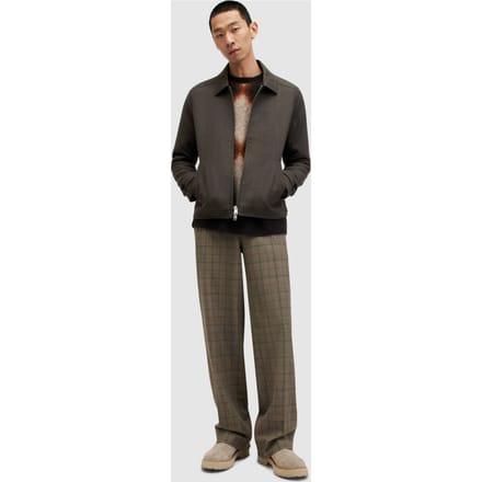 AllSaints Howl Jacket Brown Größe: S | Leichte Jacken Outlet | Herren | Braun
