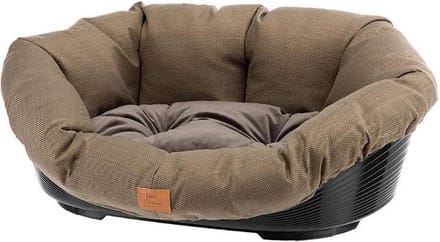 Ferplast Hond- En Kattenmand Sofa Tweed 64 X 48 X 25 Cm Fluweel