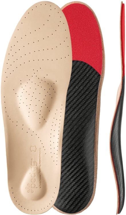 Pedag Viva Low 188 inlegzool voor lage voetboog – Geschikt voor normale schoenen, sportschoenen en werkschoenen, van leer – 44