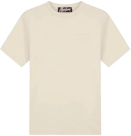Malelions permanent vacation t-shirt in de kleur ecru.