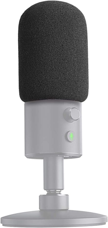 Microfoon Schuim Cover - Popfilter Windscherm voor Streaming Microfoon, Geluidsreductie en Bescherming tegen Windruis