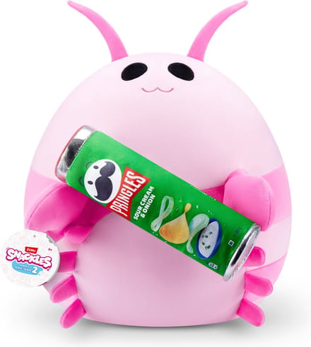 Snackles Series 2 - Garnaal Lily met Pringles - 38 cm van ZURU