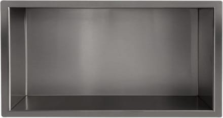 Wiesbaden Demis inbouwnis 30 x 60 x 7 cm gunmetal