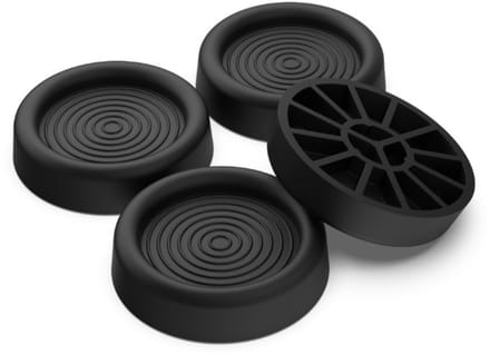 Meliconi 656167 wasmachineonderdeel & -accessoire Trillingsdempende mat 4 stuk(s)