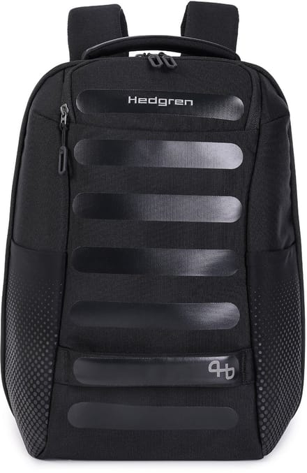 Hedgren Handle M Rugzak 15,6 inch met 2 compartimenten en RFID-bescherming – Middelgroot – Zwart