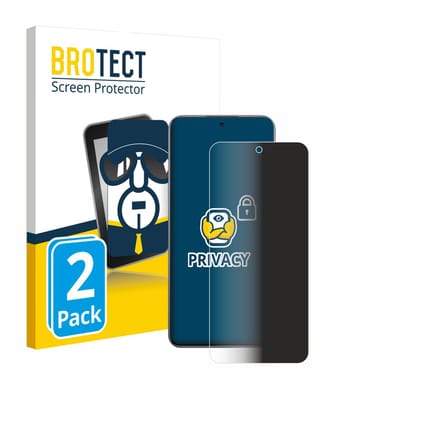 BROTECT - privacy screenprotector voor Oppo F29 - Folie Beschermfolie Blauwlichtfilter 2 Stuks