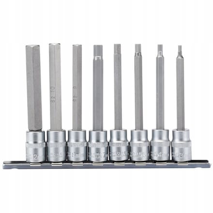 Draper Expert Lange Inbussleutels met Dop 3/8''