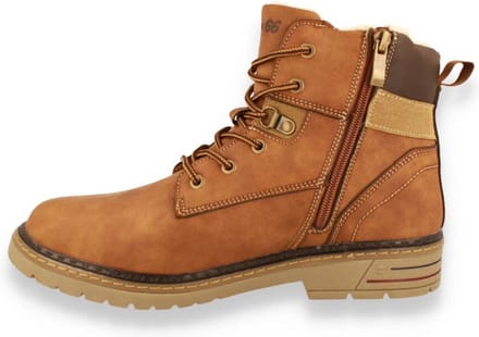 Route 66 Heren Bottine | Camel | Maat: 42