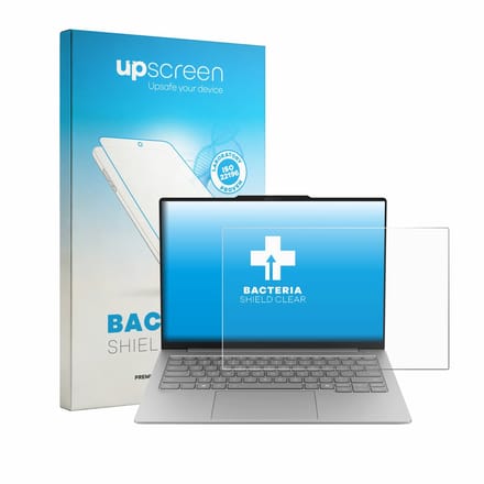 upscreen - Screenprotector voor Lenovo ThinkBook 14X - Folie Beschermfolie transparant antibacterieel