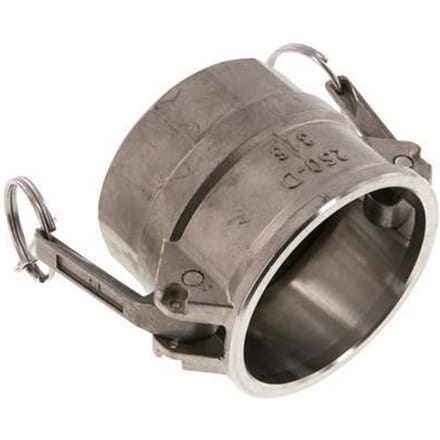 Camlock DN 60 (2 1/2'') Koppeling RvsRp 2 1/2'' met binnendraad Type D MIL-C-27487