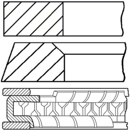 Goetze Engine Zuigerveren set GOETZE 08-428500-00