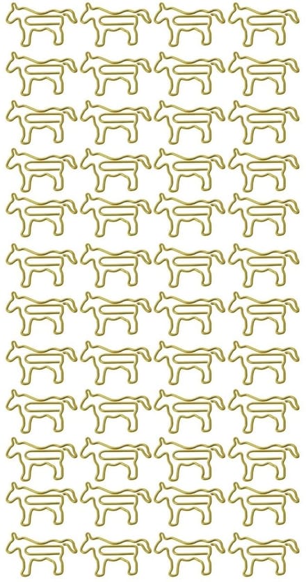 Dailygoods - 100 Stuks Decoratieve Paperclips in Diverse Ontwerpen