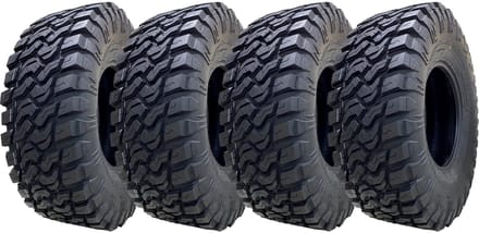 30x10.00R14 (255/80R14) ATV-banden, 8-laags, WL09, OBOR Predator, voor de openbare weg (set van 4)
