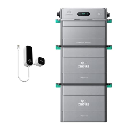 Zendure SolarFlow 1600 AC+ - SolarFlow 1600 AC+ & Slimme Meter P1 / 2*AB2000X (3.84 kWh)