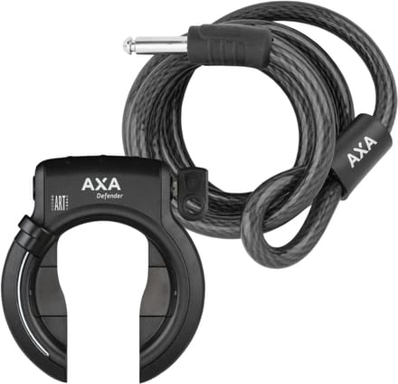 Axa Defender Ringslot ART2 + AXA RLD 180 cm Insteekkabel