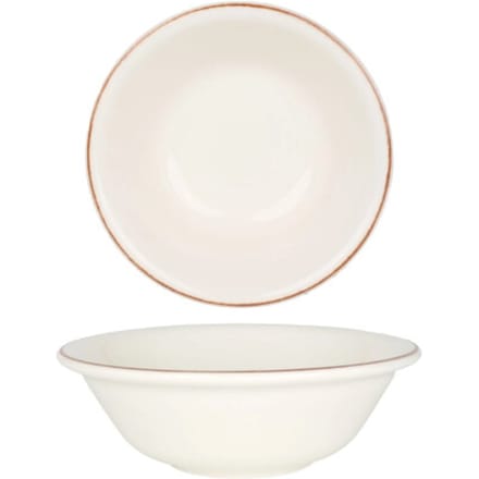 Bonna Kommetje - Retro - Porselein - 16 cm (400cc) - set van 6