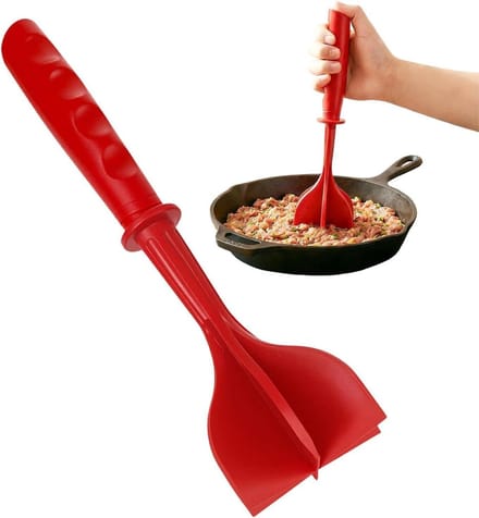 Vlees Hakker - Gehaktmaker - Maaltijd Voorbereiding - Ergonomisch Ontwerp - 268 cm - Rood