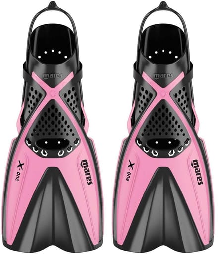 Mares Aquazone X One Junior Duikvinnen Zwart,Roze EU 24-29