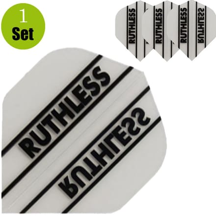 Ruthless Dart Flights - Wit- ()