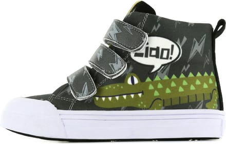 Sneakers | Jongens | Alligator Print | Canvas | Go Banana's | Maat 21