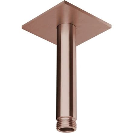 Herzbach DESIGN iX PVD ceiling arm seven square for rain shower 10 cm 21.964810.2.39