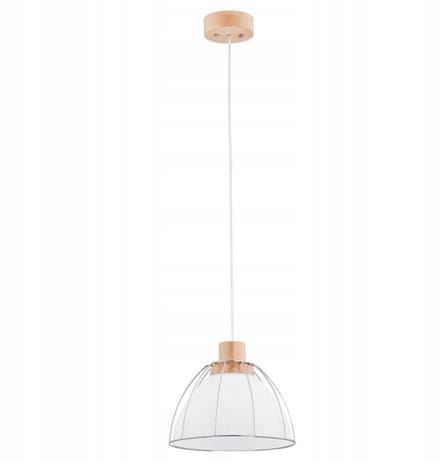 Moderne VIVIO hanglamp zonder/hout Ø 26cm